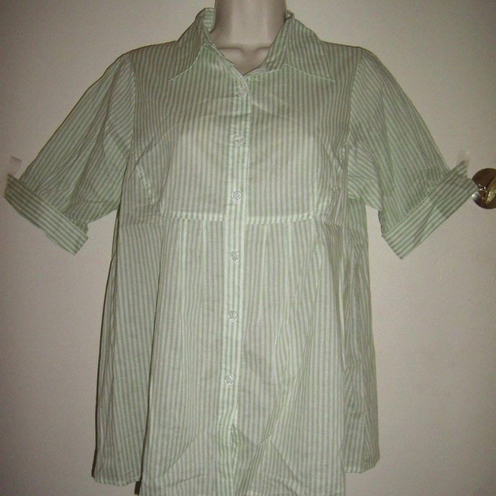 Vintage Cute Soft Striped Maternity Comfy Summer Top